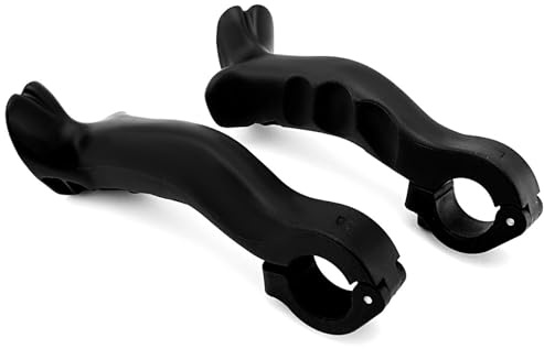 Sucritude Extendeur De Guidon De Vélo | 1 Paire d'Extrémités Réglables | Extension De Guidon De Cyclisme,pour l'Equipement de Cyclisme, les Vélos de Montagne, les Vélos de Route et les Accessoires de