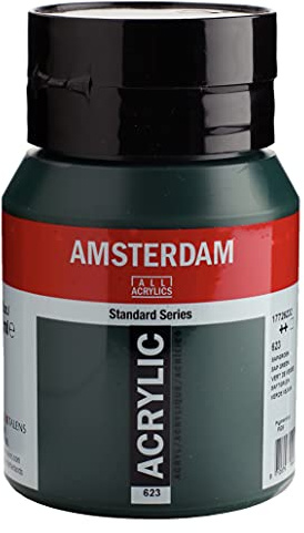 Amsterdam Standard Series Acrylfarbe Flasche 500 ml Saftgrün 623 (17726232)