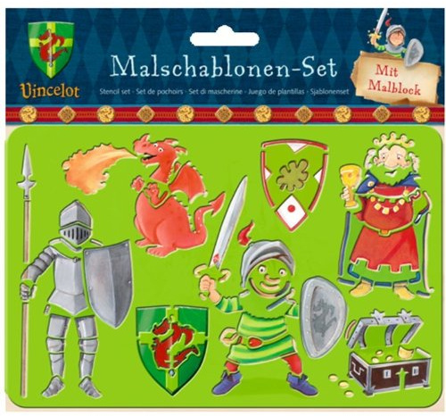 Die Spiegelburg 21745 Malschablonen-Set Vincelot