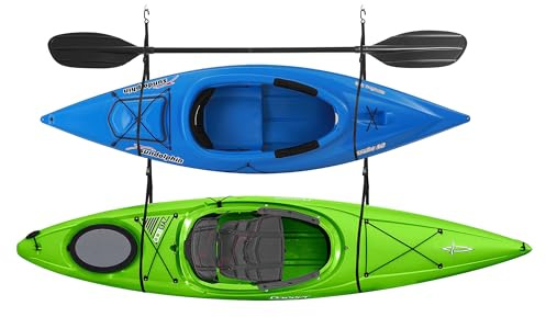 RAD Sportz - Correa Doble de Almacenamiento de Kayak para Garaje, hasta 45 kg