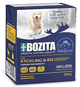 Bozita | Bozita Naturals Happen in Gelee Hühnchen & Reis 370g | 16 x 370 g