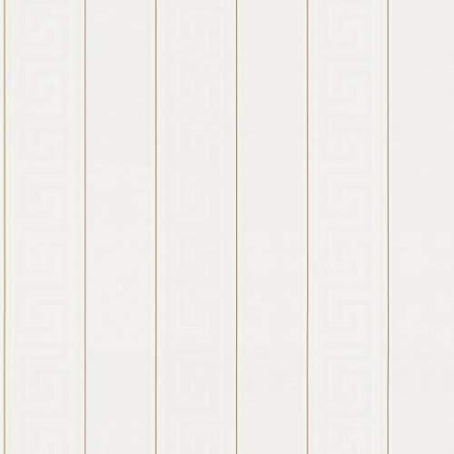 Papier peint rayures Papier peint intissé Blanc 935241 | Papier peint pas cher