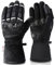 Grapelet Guantes de Motocicleta Invierno, Impermeables a Prueba de Viento, con Pantalla Táctil para Hombres y Mujeres (Motociclistas), Negro, XXL
