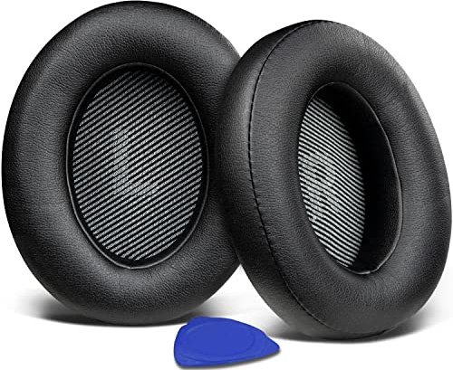 SOULWIT Ear Pads Replacement for JBL Everest Elite 700 (Model: V700NXT) Headphones, Earpads Cushions with High-Density Noise Isolation Foam, Softer Protein Leather - Black