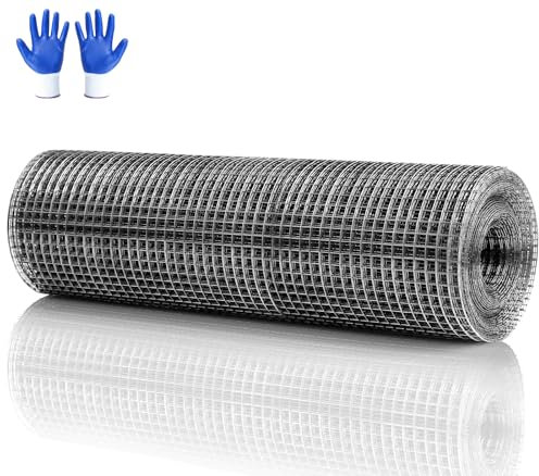 Mbsomnus Rete Metallica 300mm x 6,5m Rete Zincata Rete Metallica Maglia Piccola Griglia Metallica Rete Metallica Anti Topi Rete Metallica per Recinzioni Casa e Giardino Blocca Topi Riempimento Fessure