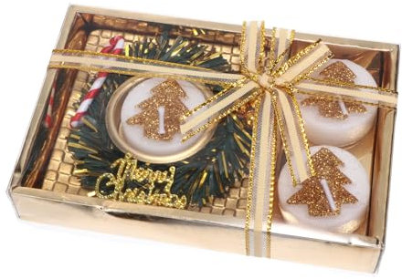 Zerodeko Wachskerze Weihnachtsbaum Duft Dekorative Kerze Für Weihnachten Aromakerze Mit Perfektem Geruch Weihnachtsbaumkerze Für Festtagsgeschenk