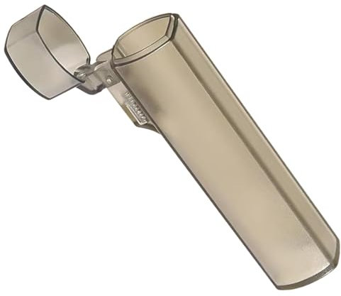 Mondadientes de viaje, palillo de bolsillo, palillo de dientes portátil, estuche de viaje transparente | Estuche reutilizable con tapa para el restaurante de cocina o hotel