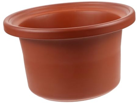 Mobestech Doublure Céramique Pour Cuiseur Ragoût Électrique Résistant Chaleur Insert Sans Déformation Facile à Nettoyer Et Installer Pour Cuisson Mijoteuse