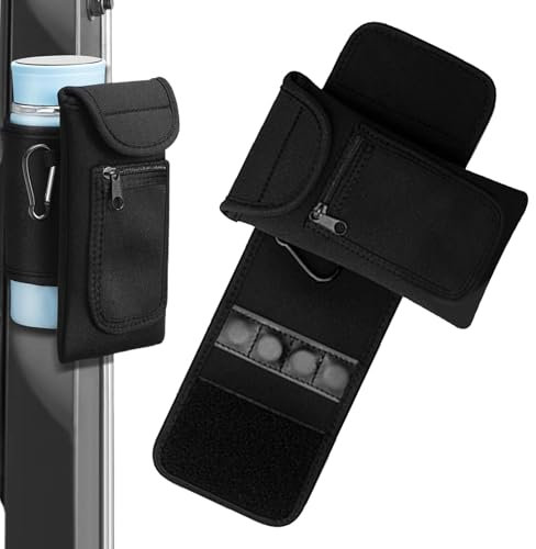Magnetflasche - Magnetischer Wasserflaschenhalter mit eingebauter Handytasche, tragbarer Trinkbeutel für das Fitnessstudio für den Außenbereich | Freihand-Flaschen-Träger für und