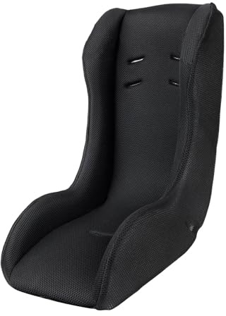 POLISPORT 8015000023 – Mini Pelican Allwetter-Babysitzverkleinerer ohne Gurt für Anhänger, Kinderwagen und Lastenrad – Atmungsaktiv, Sicher und Kompatibel für Kinder von 7 bis 18 Monaten, Schwarz