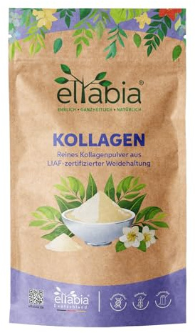 Kollagen Pulver 500g | LIAF Zertifizierte Weidehaltung Grassfed | Rind Halal Collagen Hydrolysat Peptide