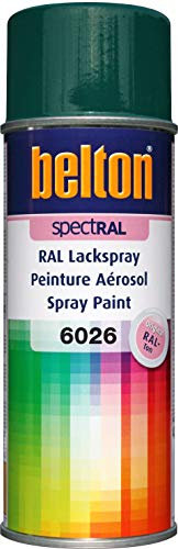 belton spectRAL Lackspray RAL 6026 opalgrün, glänzend, 400 ml - Profi-Qualität