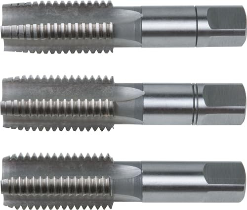 KS Tools 331.2100 HSS CO Handgewindebohrer-Satz M, M10x1,5, 3-tlg.