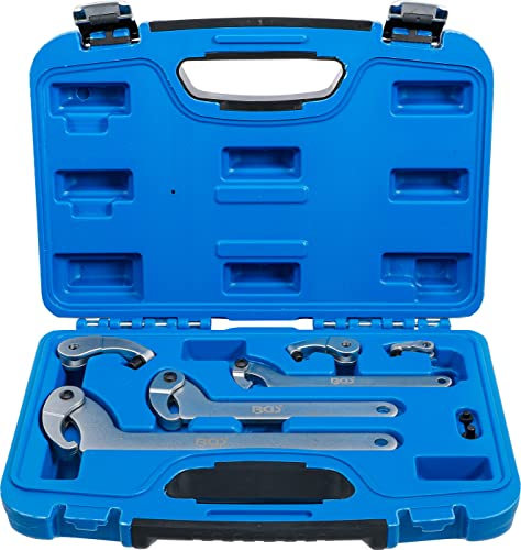 BGS 8542 | Juego de llaves de gancho | 35 - 120 mm | 8 piezas