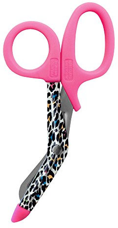 NCD Medical Stylemate Ciseaux Utilitaire Leopard Print Cream 5,5