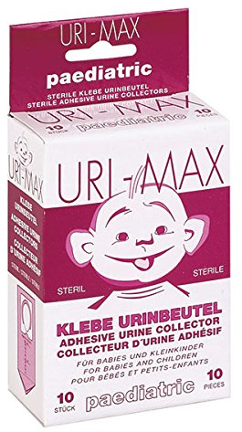 Uri Max H7 05010 Kinder Urinklebebeutel, steril (10-er Pack)