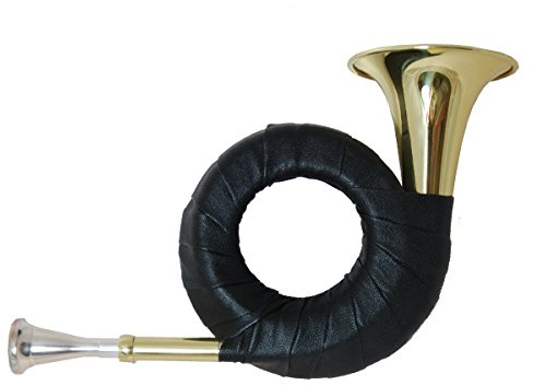 Tuyama® TJG-101A Fürst-Pless-Horn Taschenjagdhorn in B Jagdhorn Posthorn - kompakte Bauweise