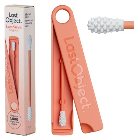 LastSwab Wiederverwendbare Wattestäbchen für die Ohrreinigung von LastObject - Umweltfreundliche für Ohren wiederverwendbarer entspricht 1000 herkömmlichen Wattestäbchen