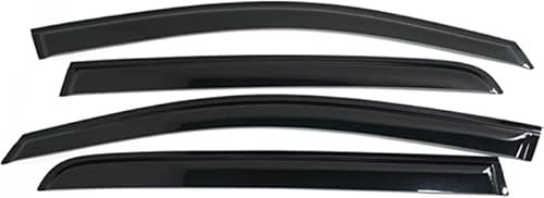 EZURI Windabweiser für VW for Golf 5 V MK5 TDI GTI R32 2004 2005 2006 2007 2008,Auto TüR Seitenfenster Windabweiser Autofenster visiere Regenschutz Zubehör für Autofenster