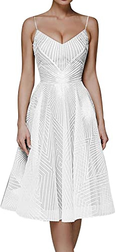 Robe Femme Chic et Elegant Soiree Paillettes - Robes de Mariée Femmes Princesse Grande Taille Mariage Cocktail