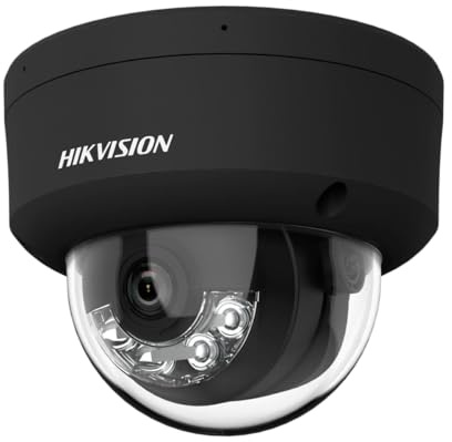 Hikvision Caméra de Sécurité IP Pro Dome PoE 4MP 2.8mm Extérieur IP67 - DS-2CD2147G2H-LISU(2.8mm)/EF//Black