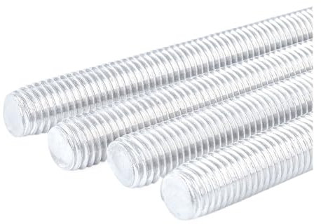1/2/5 Stück 6061 Aluminium-Gewindestange Vollgewindestange M5 M6 M8 M10 M12 M14 M16 Länge 40 mm – 200 mm (Size : M8x80(5pcs))