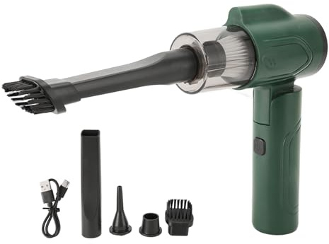 Pilipane Kabelloser Handstaubsauger, leistungsstark, 30 W, Mini, tragbar, faltbares Design, schnelle Saugleistung für Zuhause, Auto, Büro, ABS, leicht, 368 g