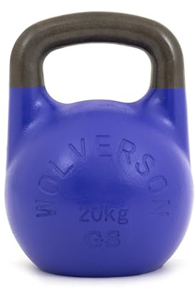 Wolverson GSU Competition Stahl Kettlebell Funktionstraining | Aus robustem Stahl für Kettlebell-Sport, Krafttraining, Functional Training, Cross-Training und Home-Gym geeignet.