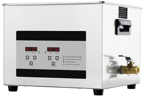 Limpiador de joyas, Máquina De Limpieza Por Ultrasonidos, Dispositivo 10L Para Talleres Reparación Automóviles Y Motocicletas, Equipos Electrónicos Mantenimiento Aviación,para retenedores