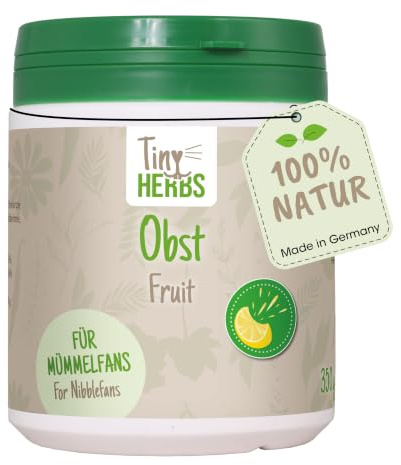 cdVet Naturprodukte TinyHerbs Obst 350 g - Natürliche Vitaminquelle für ausgewogene Ernährung