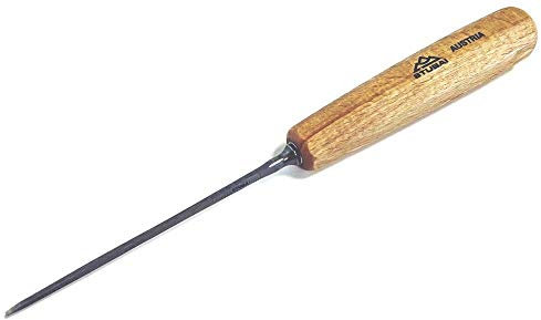 Stubai Stechbeitel lang poliert, Form 1, 4 mm, 550104