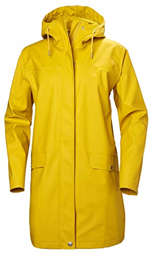 Helly Hansen Women's W Moss Rain Coat, Essential Yellow, M