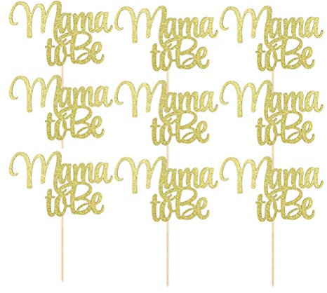 Palillos para Tartas de Celebración 12 Piezas Palillos Brillantes para
