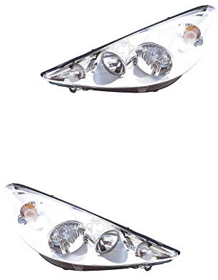 Halogen Scheinwerfer Set links & rechts Hauptscheinwerfer Frontscheinwerfer H7/H1 mit Elektromotor ohne Steckdose für Model 206+ T3E