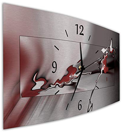 Bilder-Manufaktur BM Funk Quarz Quarzwanduhr Wanduhr Funkwanduhr Funkwanduhren Funkuhr Funkuhren kein Ticken lautlos geräuschlos leise ohne Tickgeräusche groß XXL MF1-9548-quarz