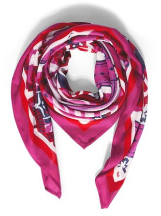 STREET ONE Damen A572429 Print Halstuch, Magnolia pink, A