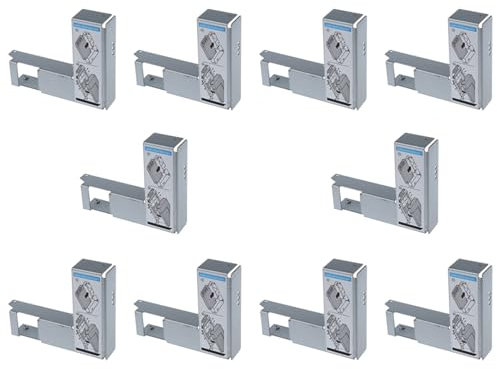 Hurromy 10X Adaptateur de 2,5 Pouce A 3,5 Pouce Etui de Disque Dur pour 9W8C4 Y004G F238F / G302D / X968D SAS/SATA
