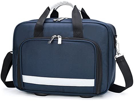 Leere Notfall-Umhängetasche, Trauma-Erste-Hilfe-Sets-Aufbewahrungstasche, Ersthelfer-Tasche mit Griff für Heim-, Büro- und Outdoor-Abenteuer (nur Tasche)