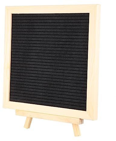 NUOBESTY Nachrichtentafel Aus Filz Diy Dekorative Filztafel Mit Buchstaben Für Wohnkultur Kleine Teile Tafel Für Liebesbotschaften Und Lehrmittel