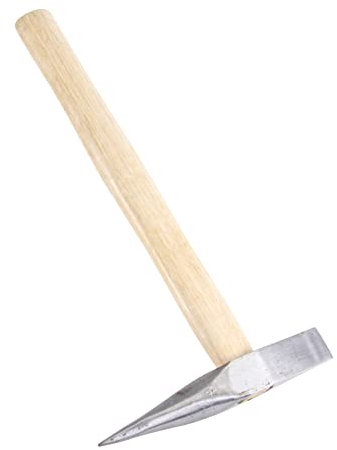 jojofuny Martillo De Soldadura Con Mango De Madera Herramienta Para Eliminar En Reparaciones Del Hogar.