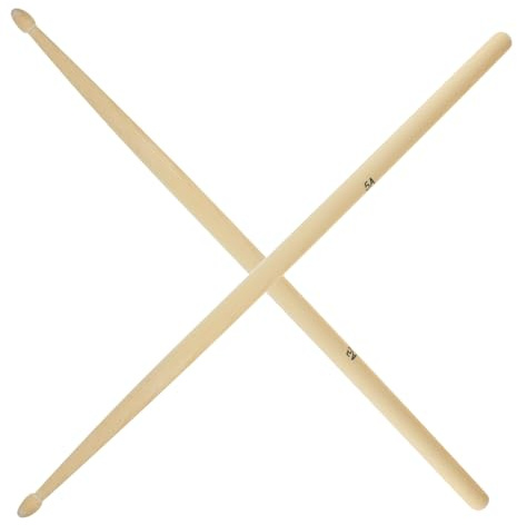 minkissy Schlagzeugsticks aus Ahornholz Drumsticks für Junge Mädchen und Erwachsene Jazz-drumsticks für Anfänger und Fortgeschrittene