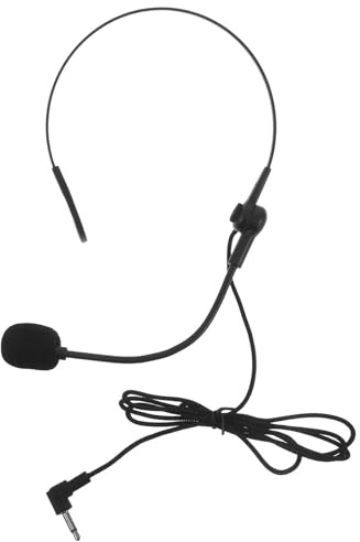 BESPORTBLE Headset-Mikrofon: 3,5-mm-Kondensatormikrofon für Reiseleiter – Mikrofon für Fitnesstrainer, Gruppenfitness, Live-Präsentationen für Lehrer