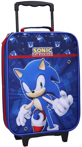 Sonic Trolley Kindertrolley ab 3 Jahre Kinderkoffer Trolly Handgepäck