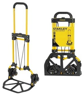 Stanley SXWTD-FT584 - Carrito con escalera plegable, 3 ruedas por lado, capacidad de carga 60 kg