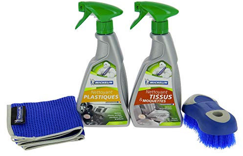 Michelin 995940 - Kit di pulizia per interni ed esterni