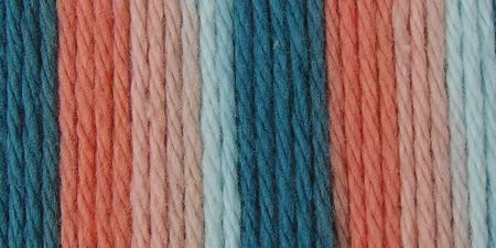 Bernat Handicrafter Cotton Yarn - Ombres-Coral Seas