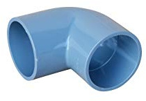 altone 10-er Pack PVC 90° Winkel 50mm Klebemuffe