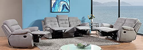 Mapo Möbel Voll-Leder Sofagarnitur Fernsehsofas Relaxsofas 5131-3+2+1-M28