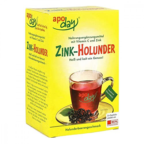 Apoday Zink-Holunder Pulver, 10X10 g