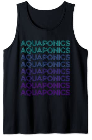 Aquaponics Hydroponics Retro Aquaponic Tank Top